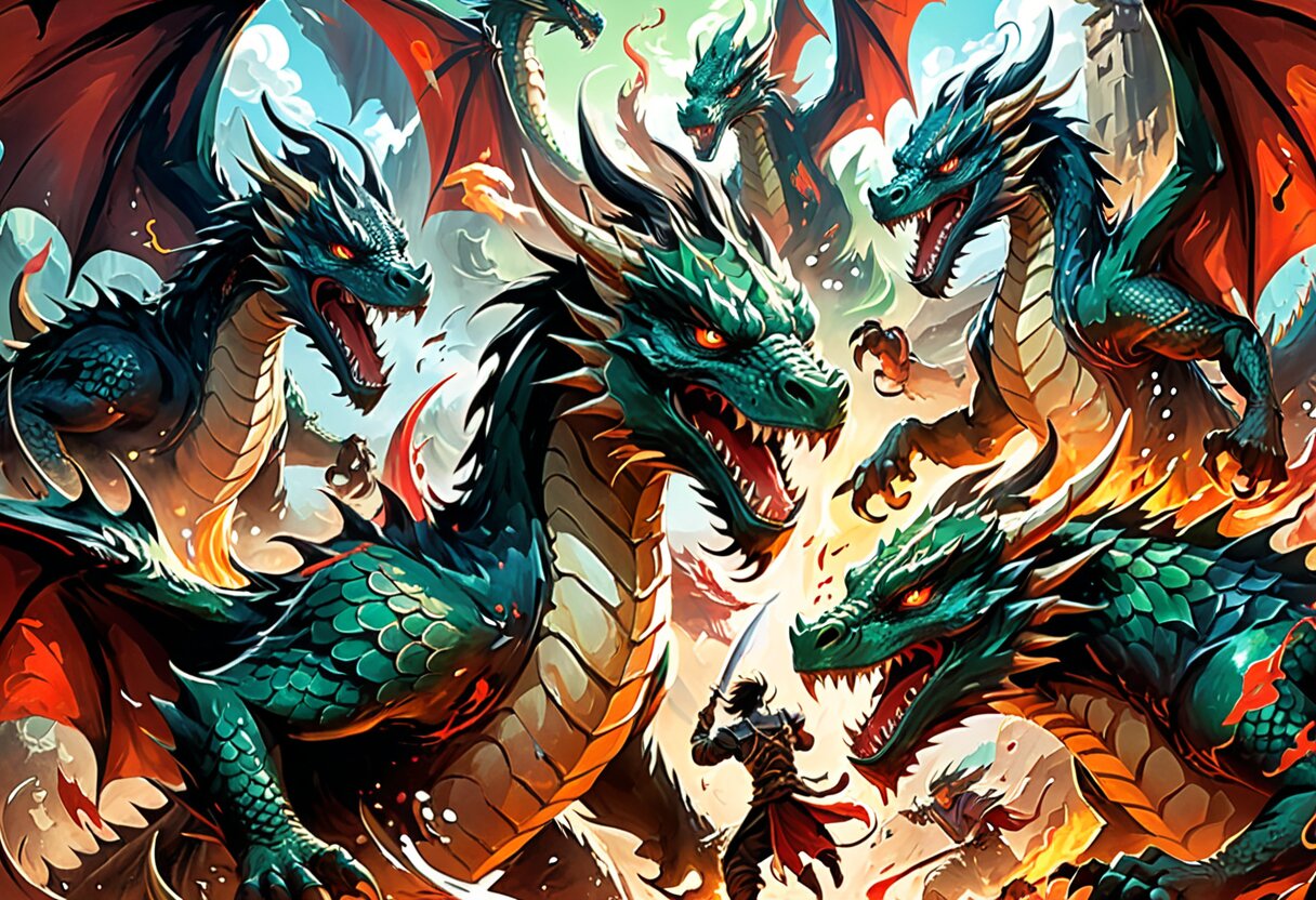 Fan-art of 9Dragons