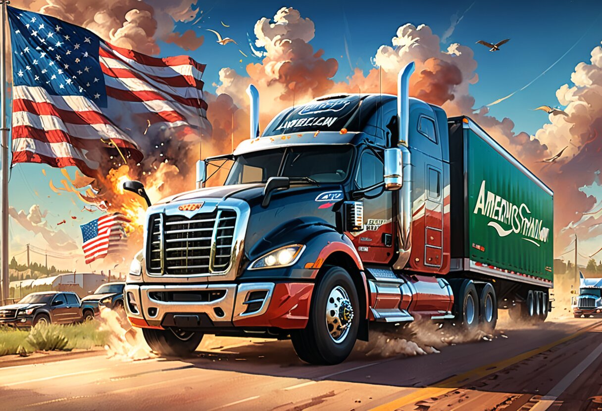 Fan-art of American Truck Simulator - Oklahoma