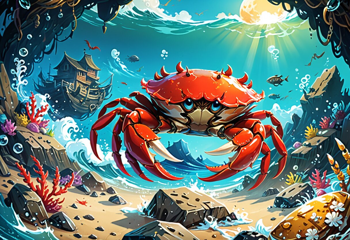 Fan-art of Another Crab's Treasure