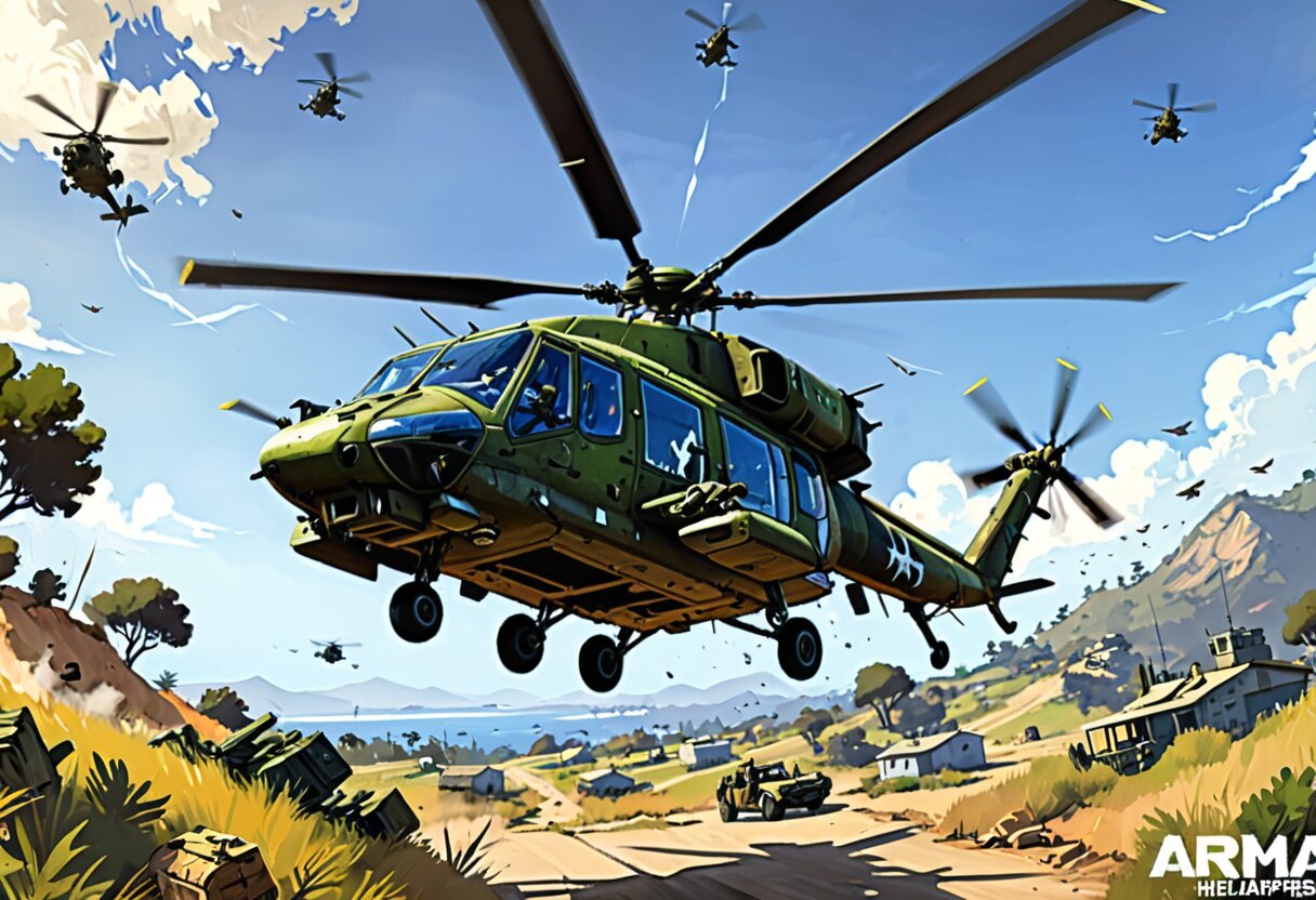 Fan-art of Arma 3 Helicopters