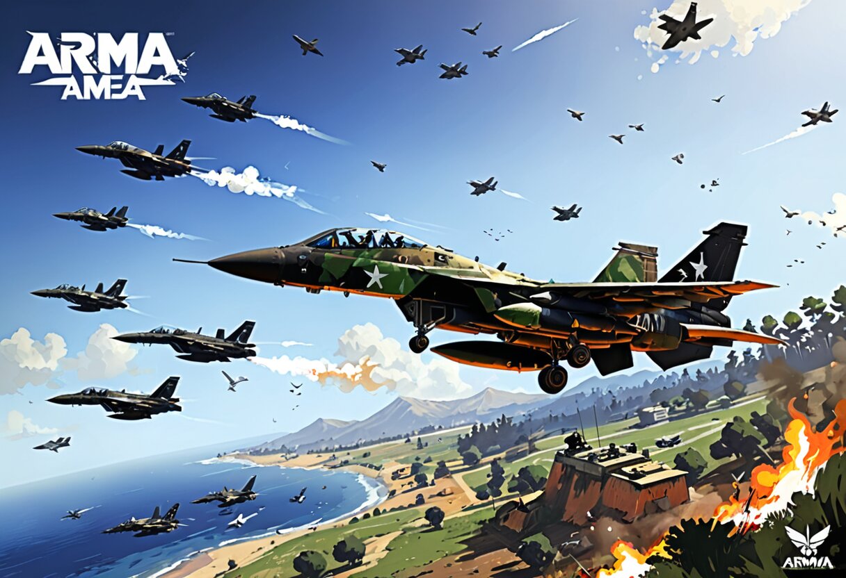 Fan-art of Arma 3 Jets