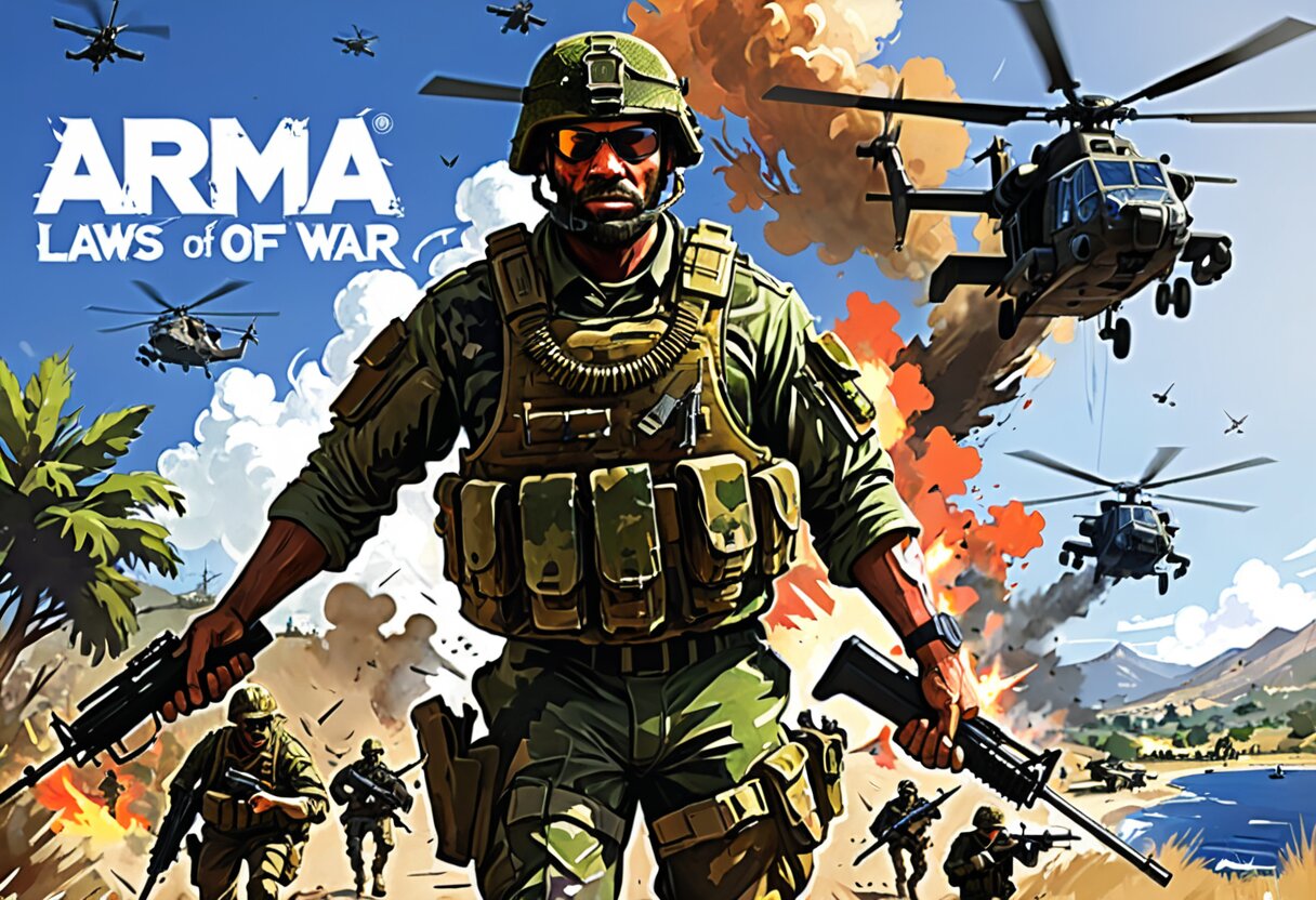 Fan-art of Arma 3 Laws of War