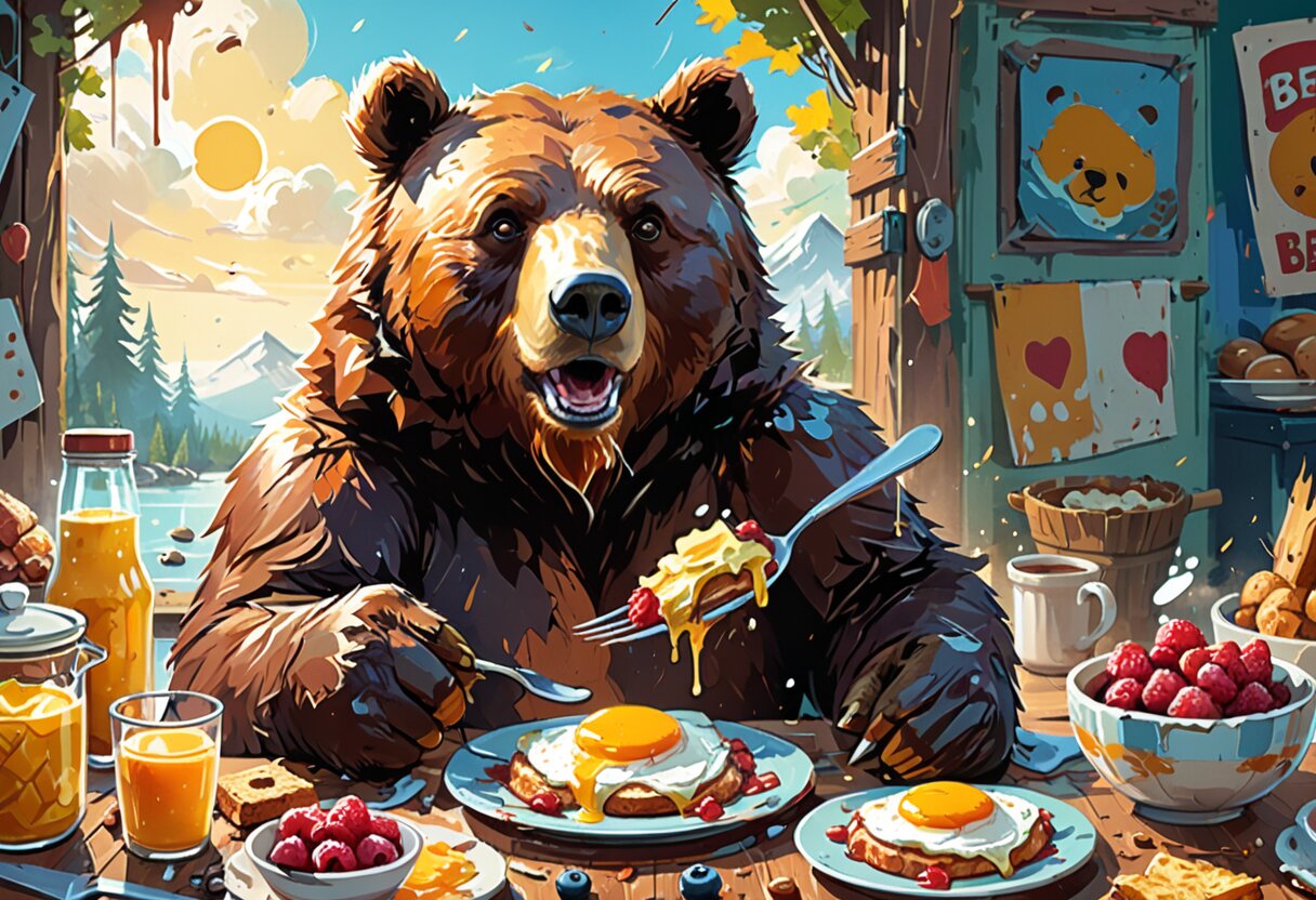 Fan-art of Bear and Breakfast