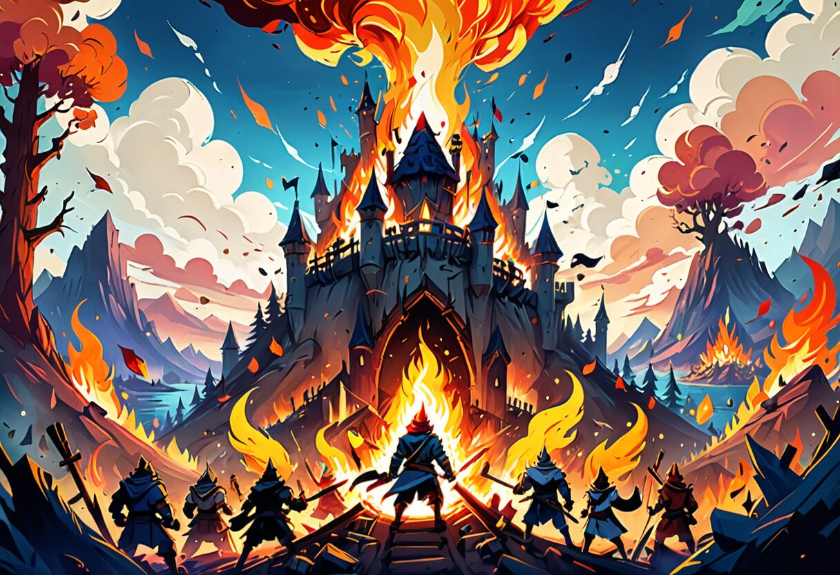 Fan-art of Bonfire Kingdom