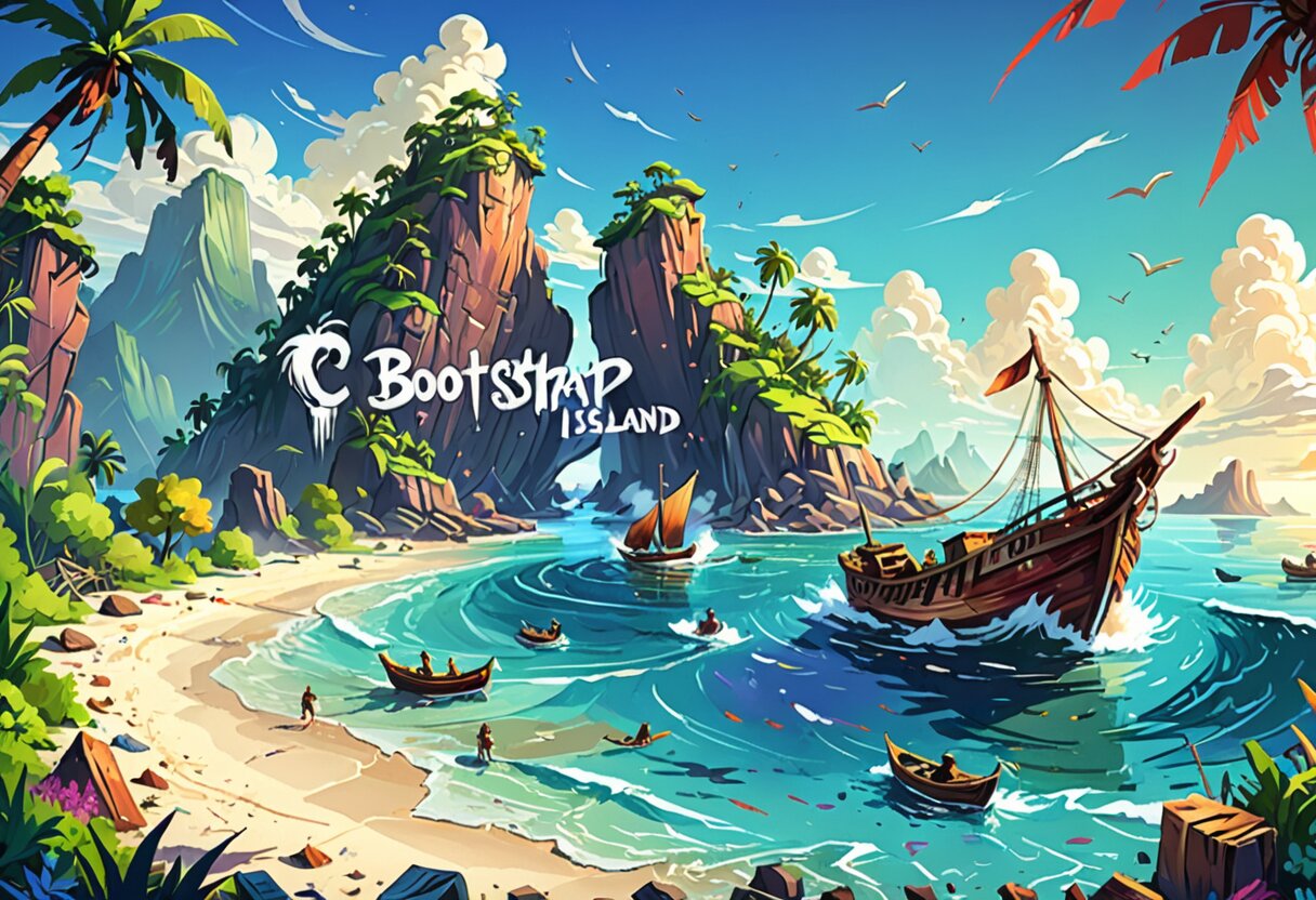 Fan-art of Bootstrap Island