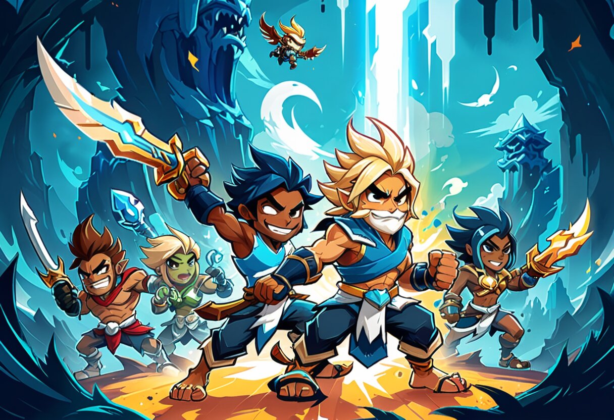 Fan-art of Brawlhalla