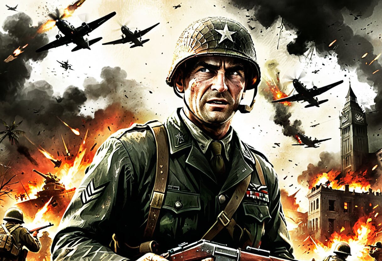 Fan-art of Call of Duty: World at War