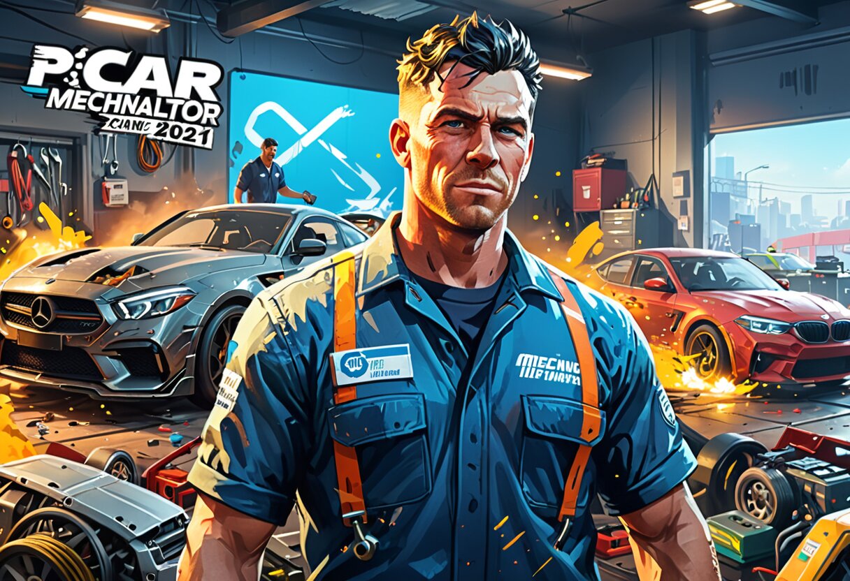 Fan-art of Car Mechanic Simulator 2021