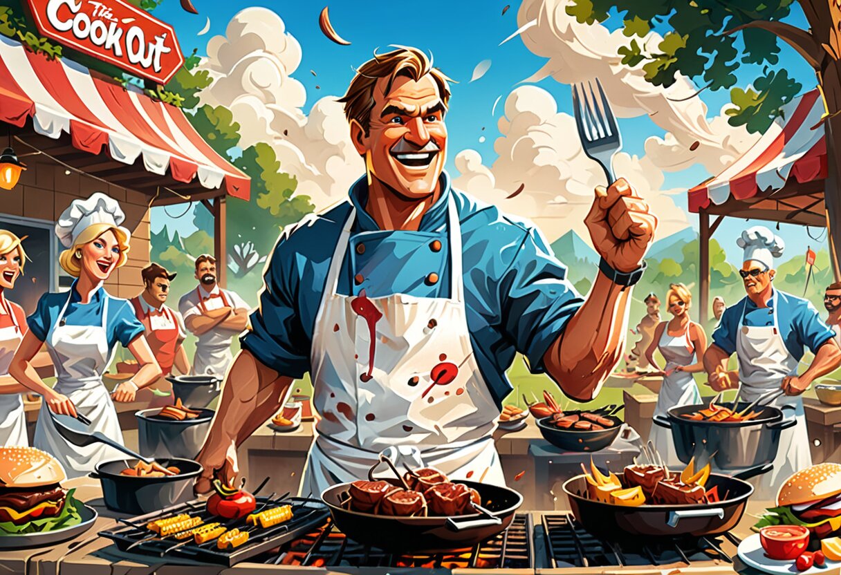 Fan-art of Cook-Out