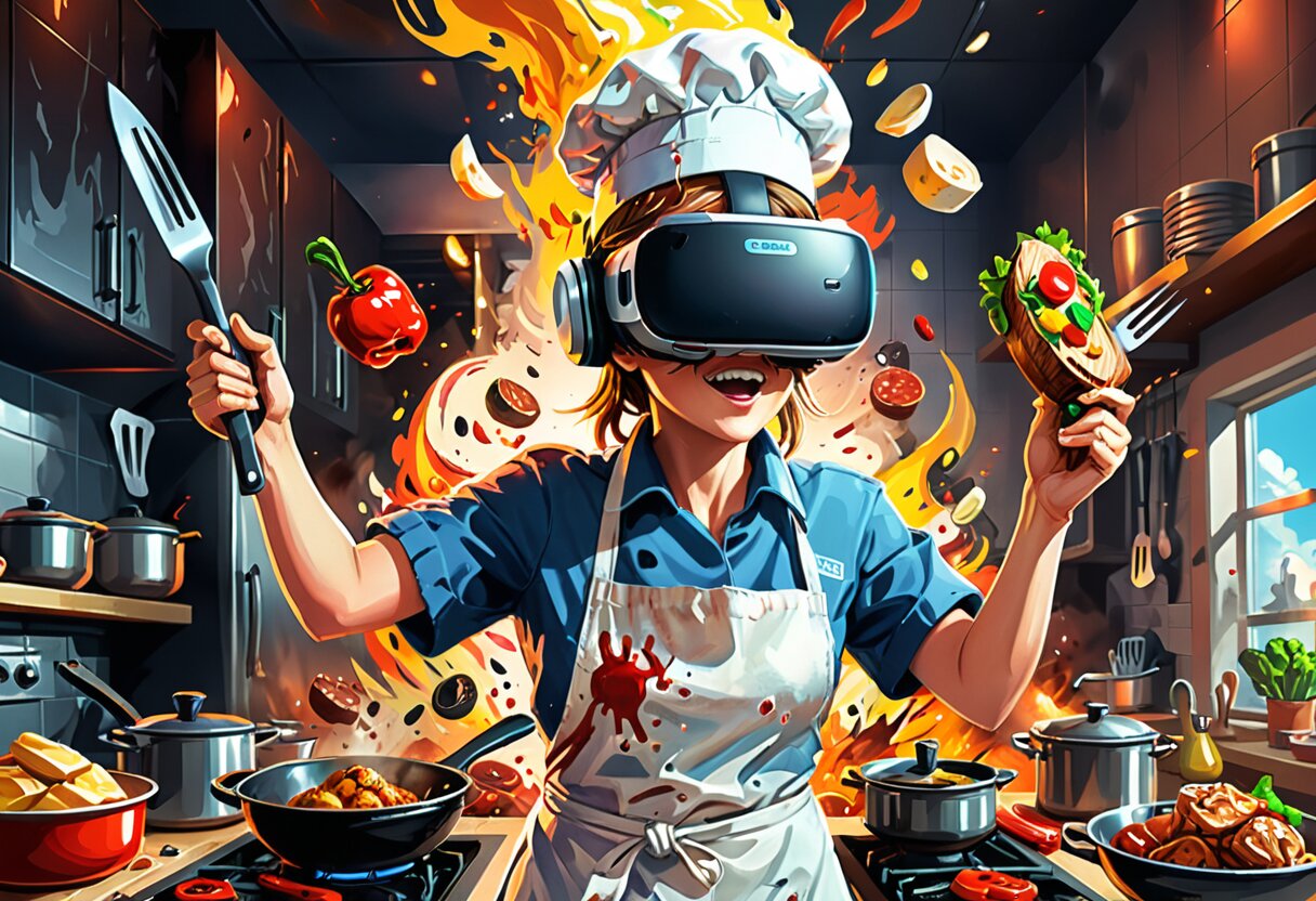 Fan-art of Cooking Simulator VR