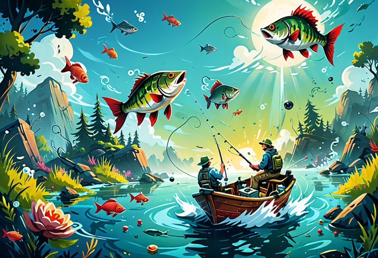 Fan-art of Crazy Fishing