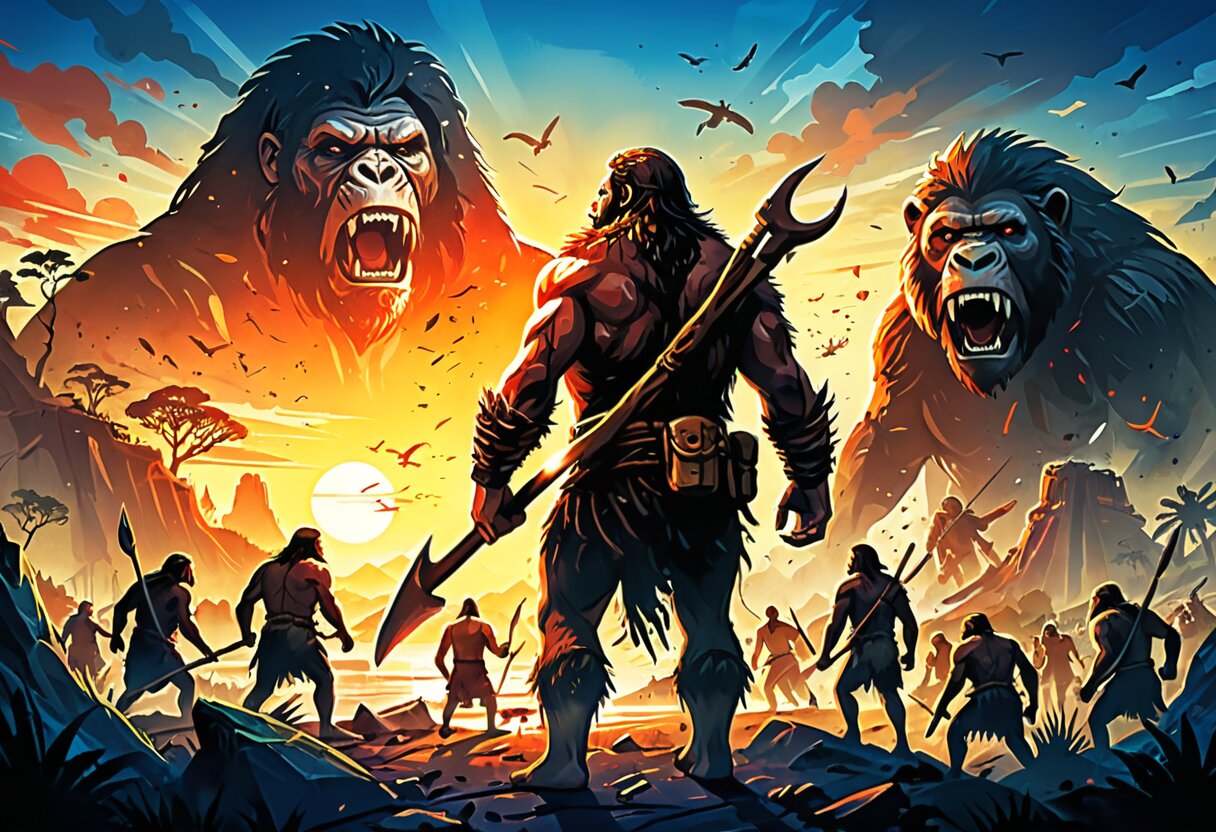 Fan-art of Dawn of Man