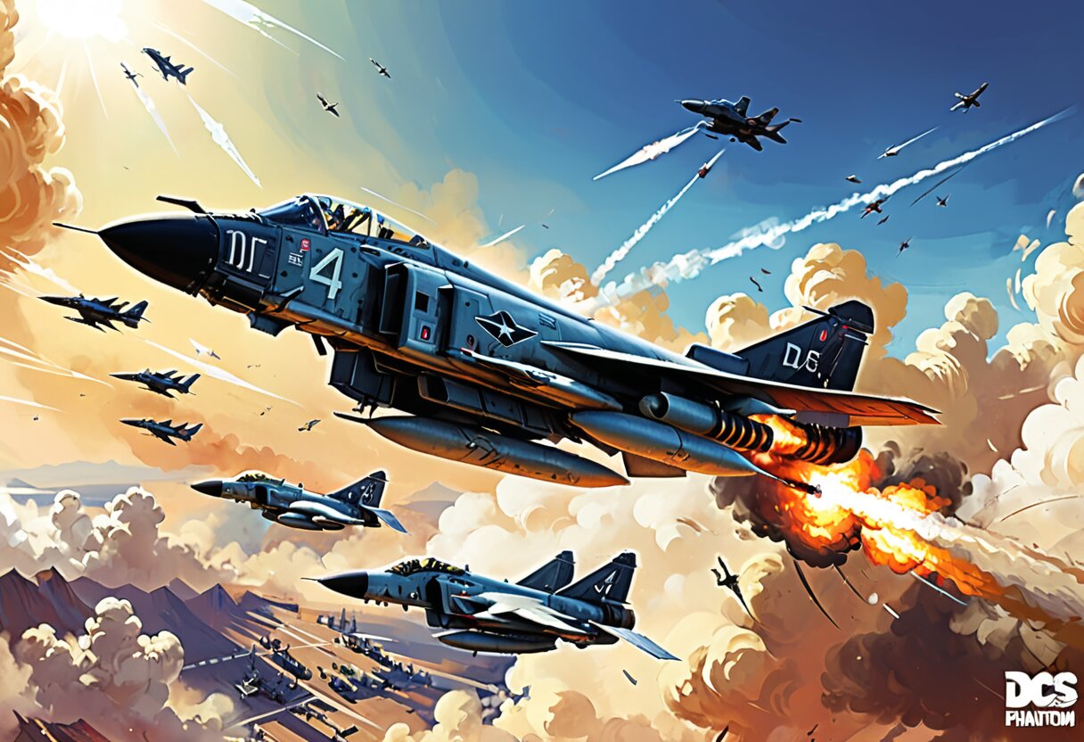 Fan-art of DCS: F-4E Phantom II by Heatblur Simulations