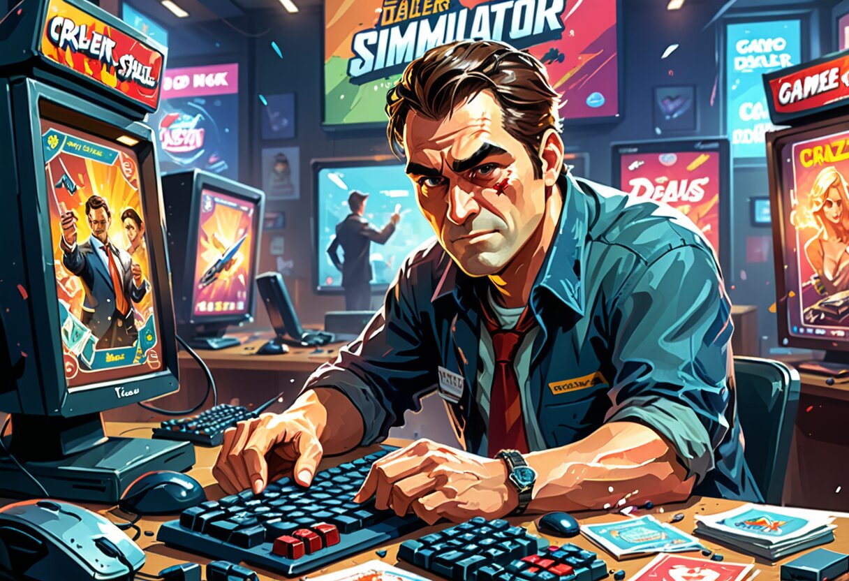 Fan-art of Dealer Simulator