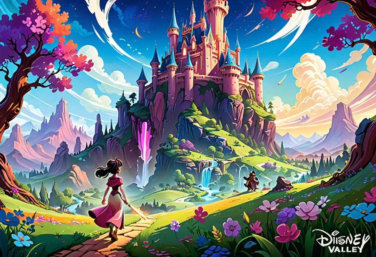 Fan-art of Disney Dreamlight Valley: A Rift in Time