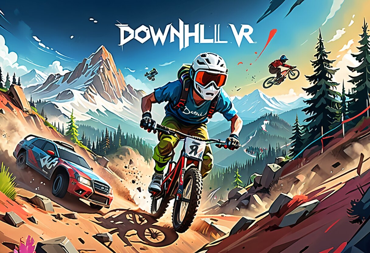 Fan-art of DownhillVR