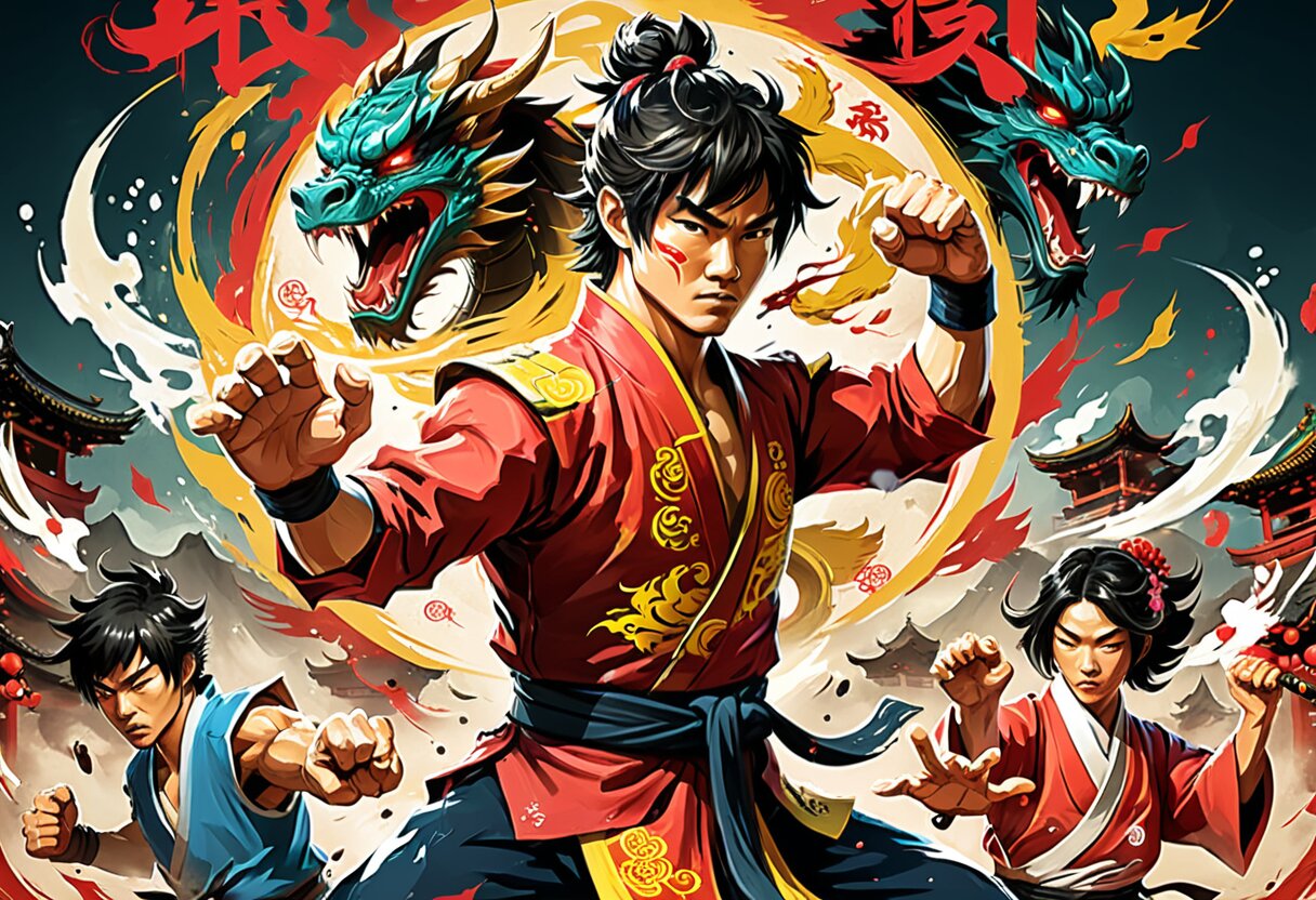 Fan-art of Dragon Fist: VR Kung Fu