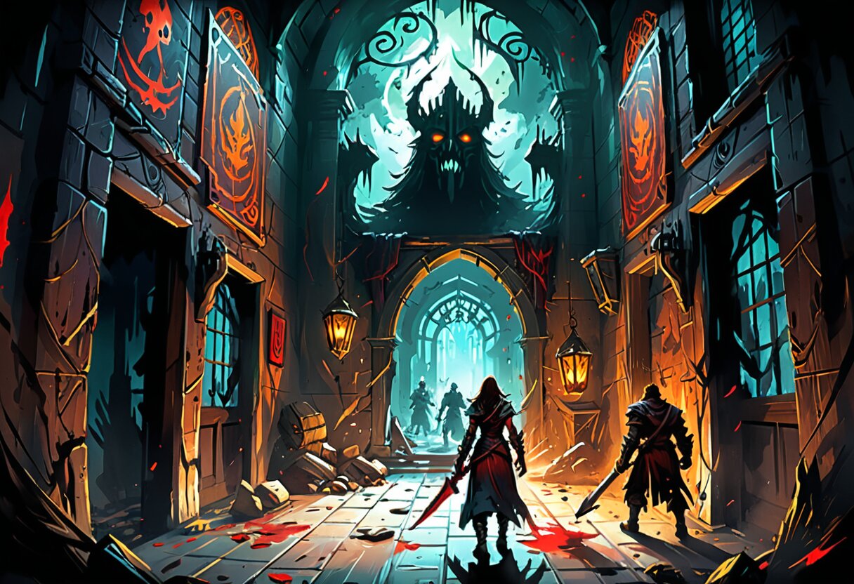 Fan-art of Dreadhalls