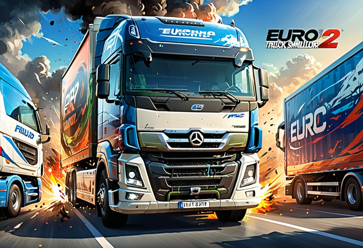 Fan-art of Euro Truck Simulator 2