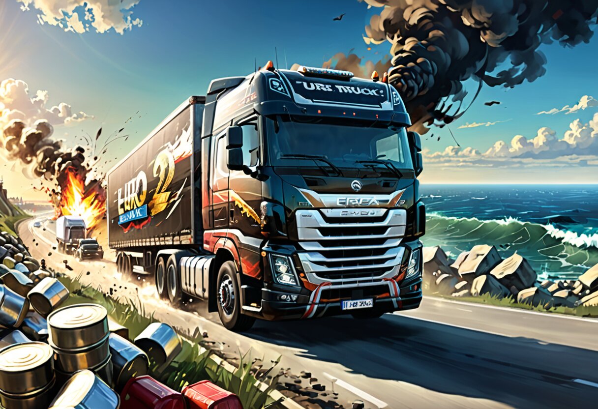 Fan-art of Euro Truck Simulator 2 - Road to the Black Sea