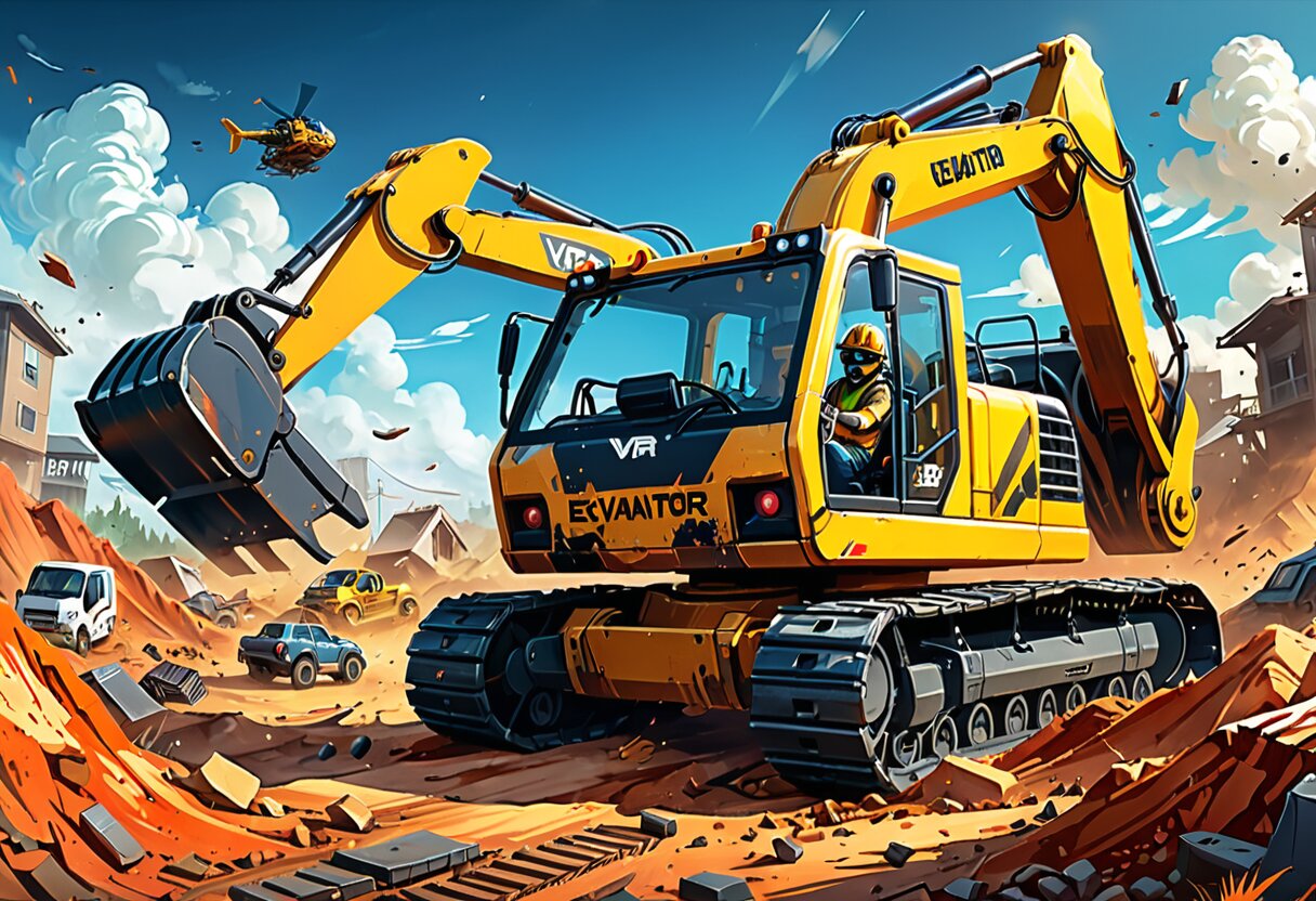 Fan-art of Excavator Simulator VR