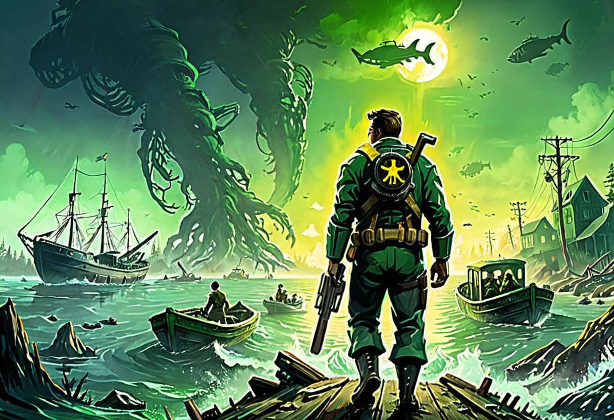 Fan-art of Fallout 4 Far Harbor