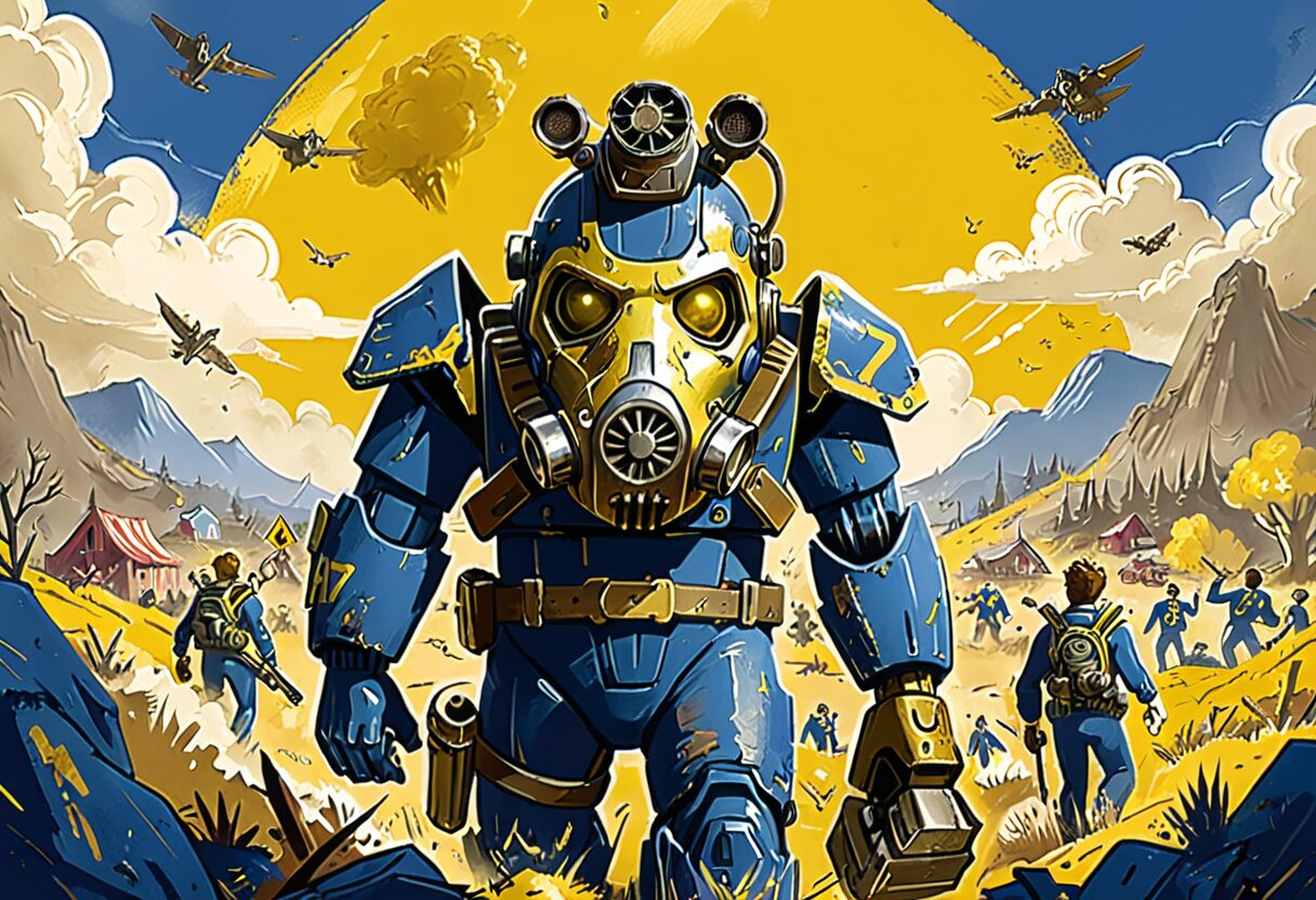 Fan-art of Fallout 76