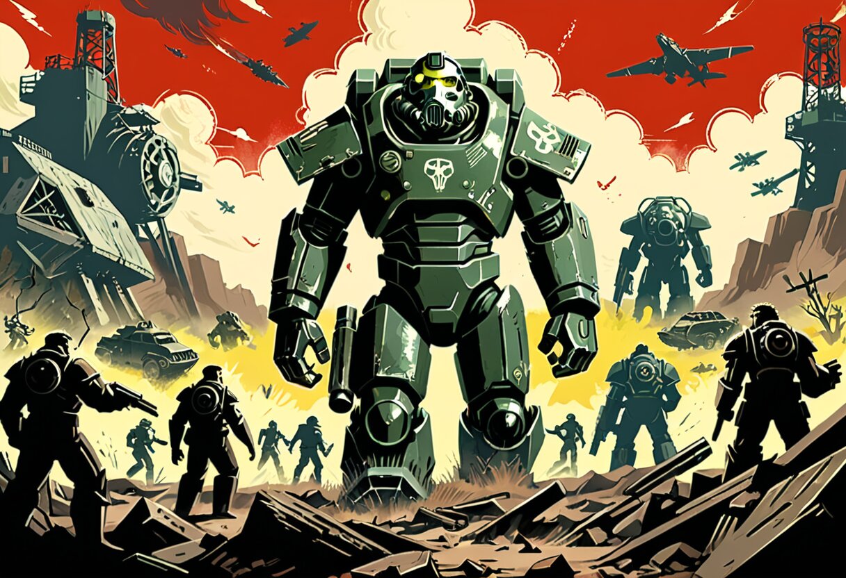 Fan-art of Fallout Tactics: Brotherhood of Steel