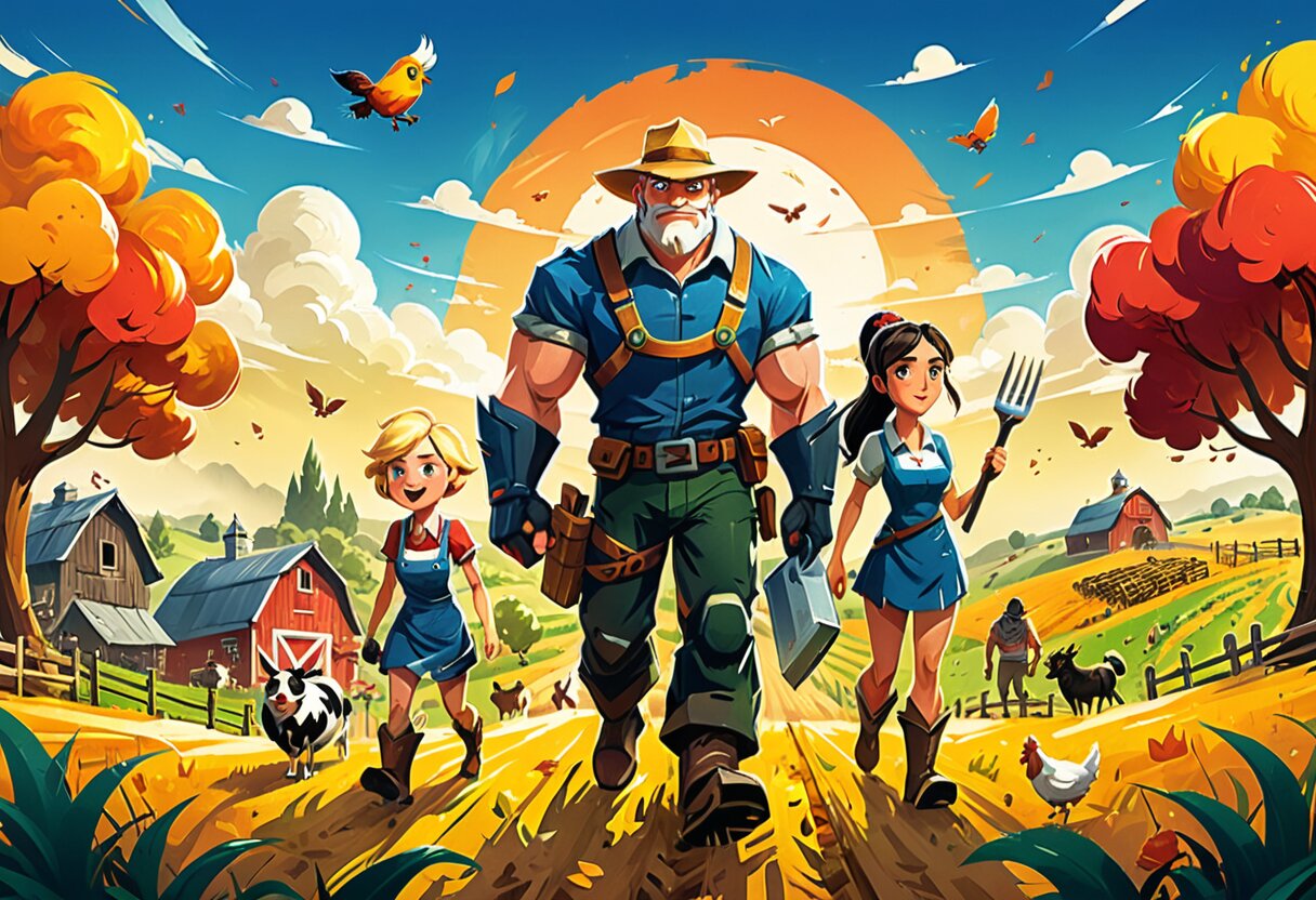 Fan-art of Farm Together 2