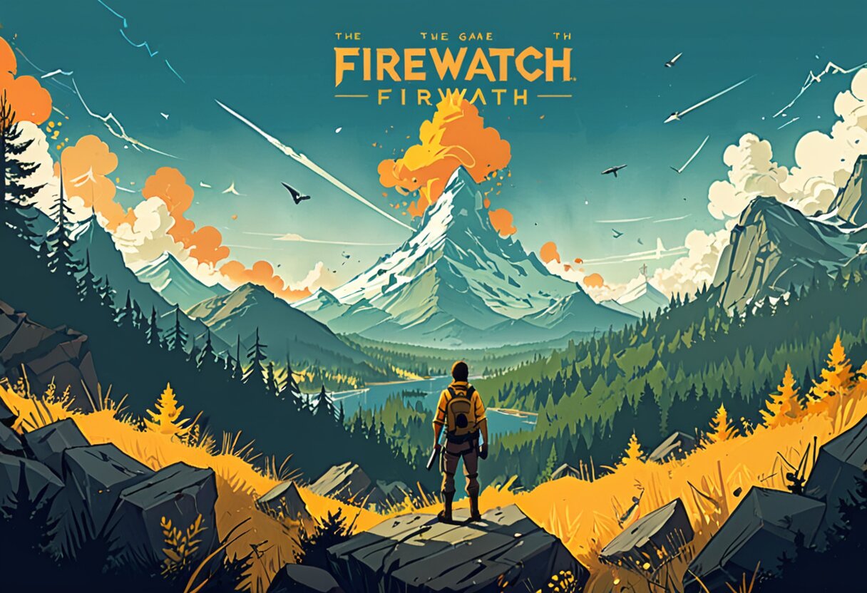 Fan-art of Firewatch