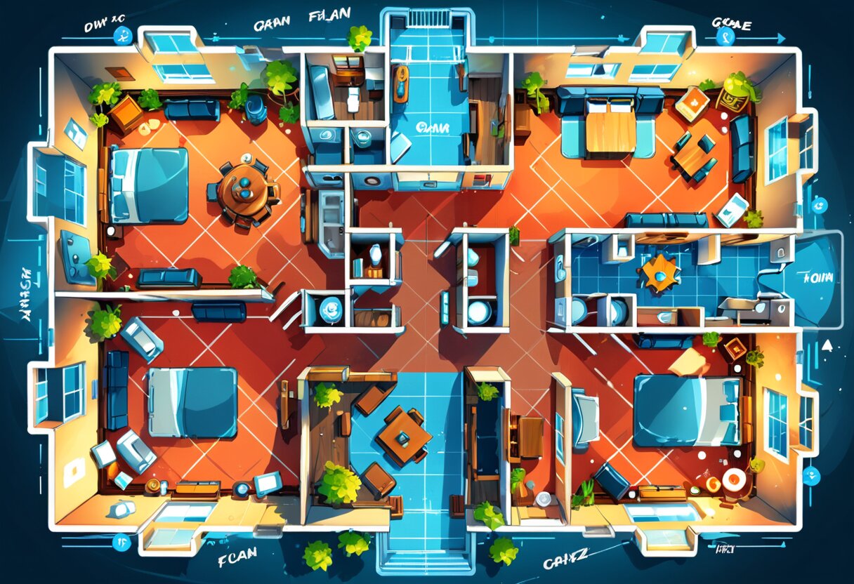 Fan-art of Floor Plan 2