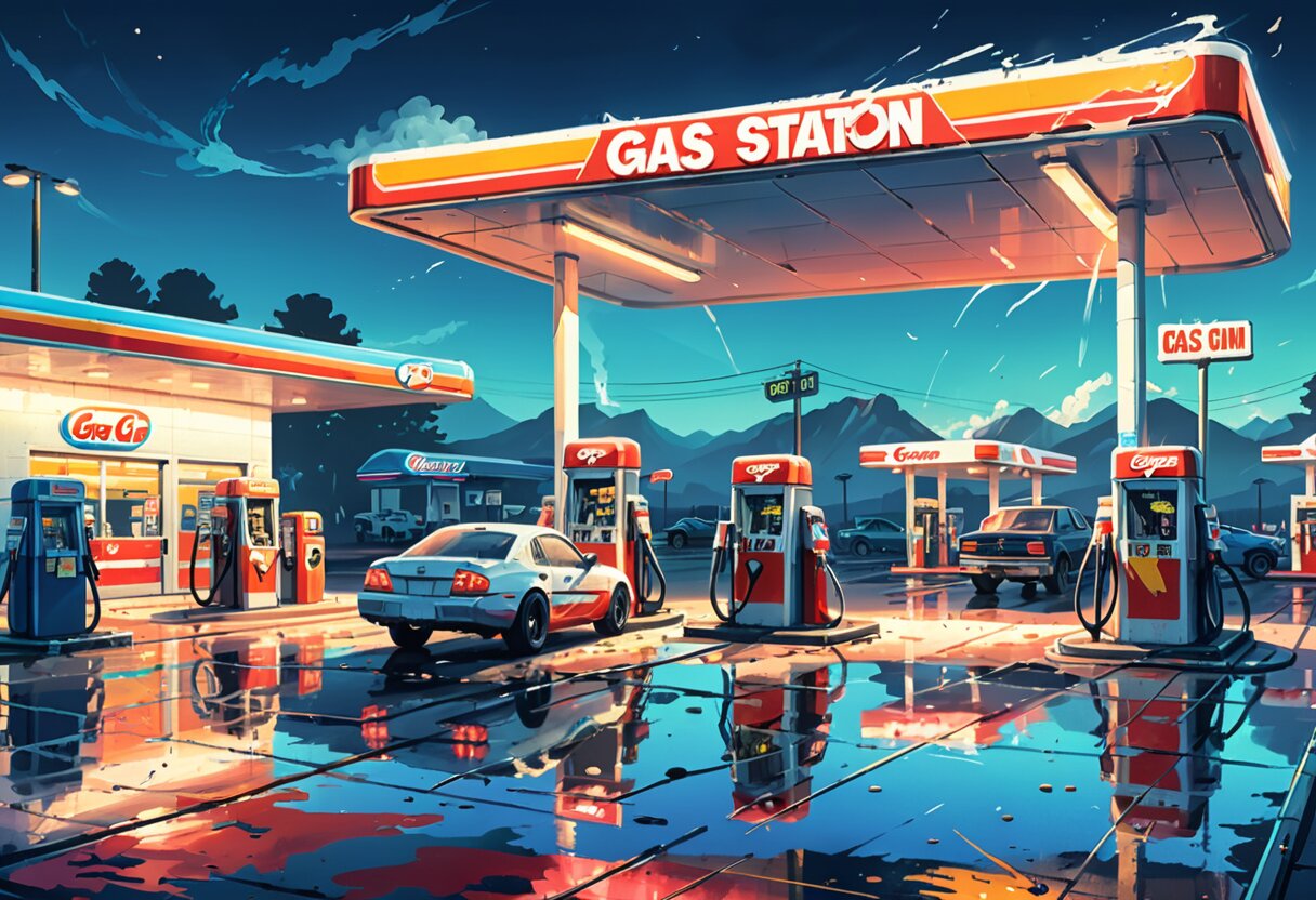 Fan-art of Gas Station Simulator