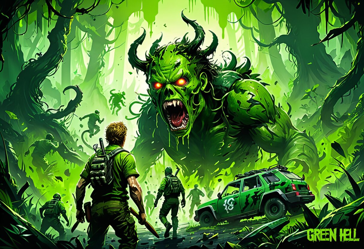Fan-art of Green Hell