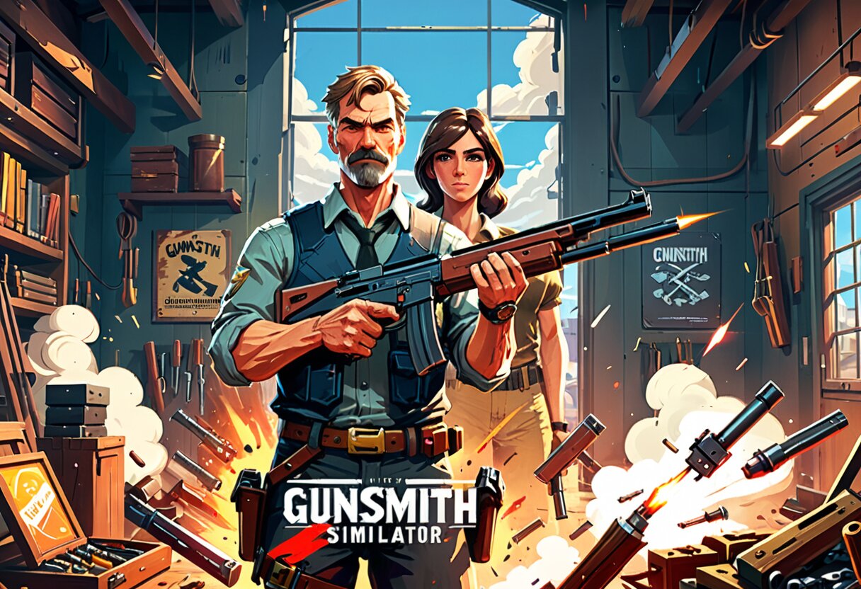 Fan-art of Gunsmith Simulator