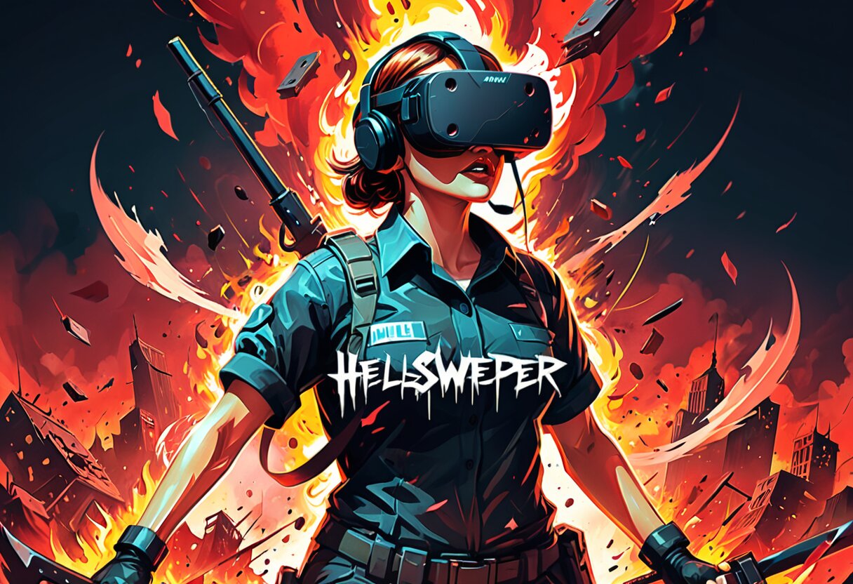 Fan-art of Hellsweeper VR