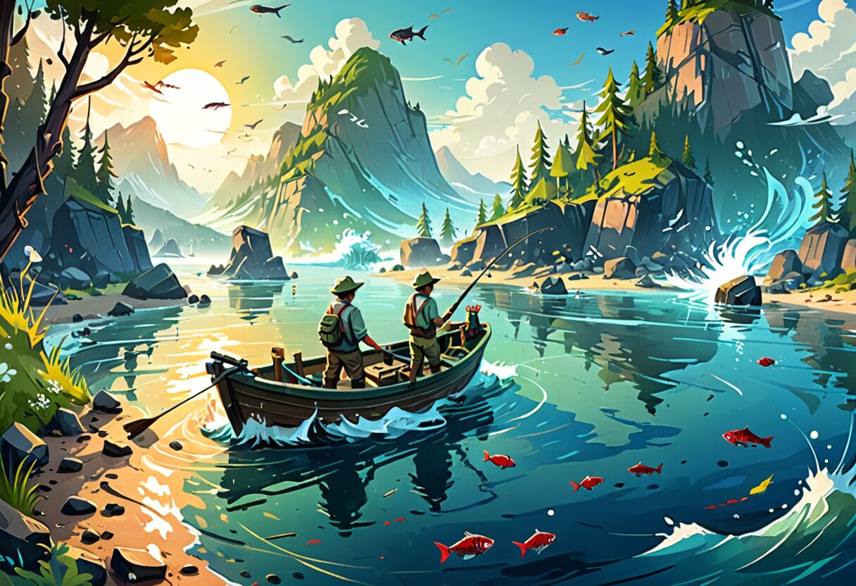 Fan-art of Idle Fishing