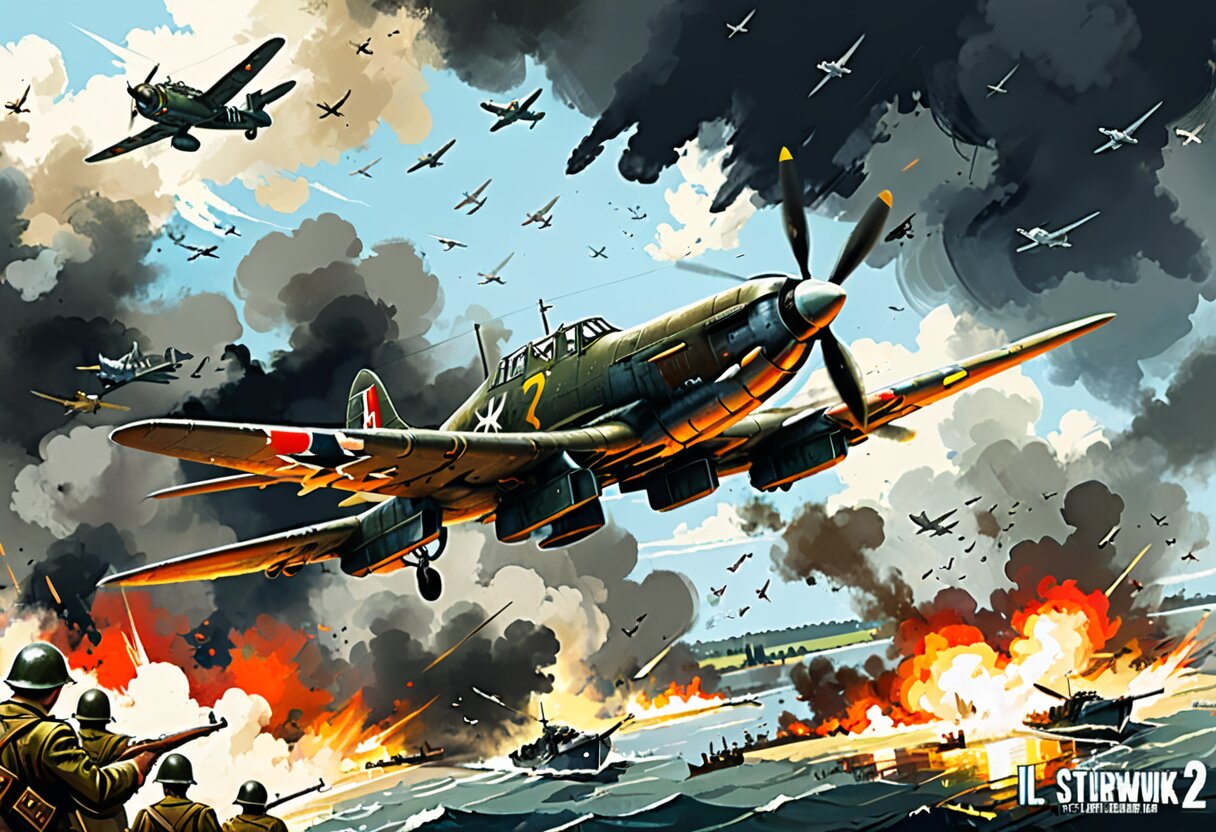 Fan-art of IL-2 Sturmovik: Battle of Normandy