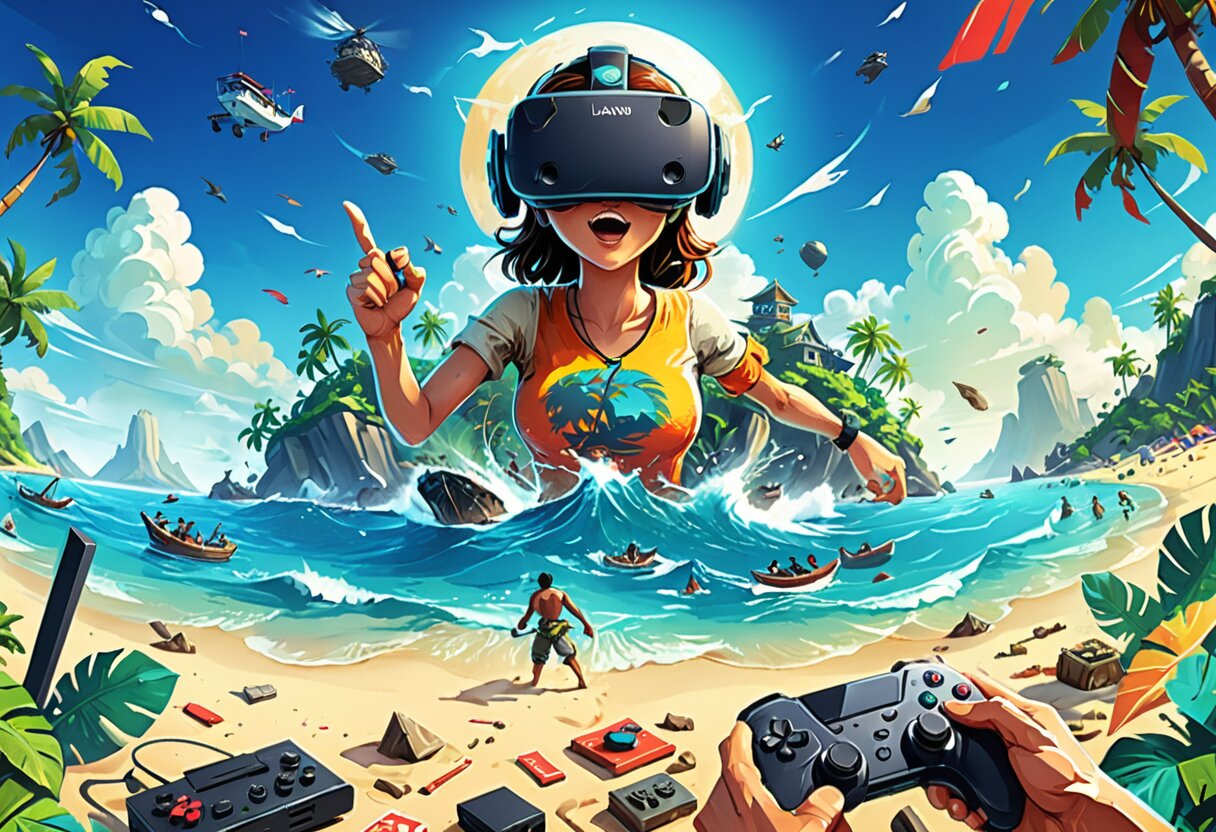 Fan-art of Island Time VR