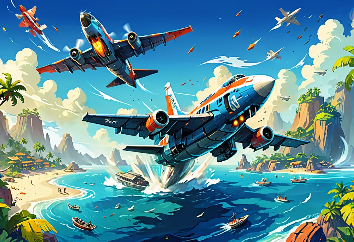 Fan-art of Jet Island