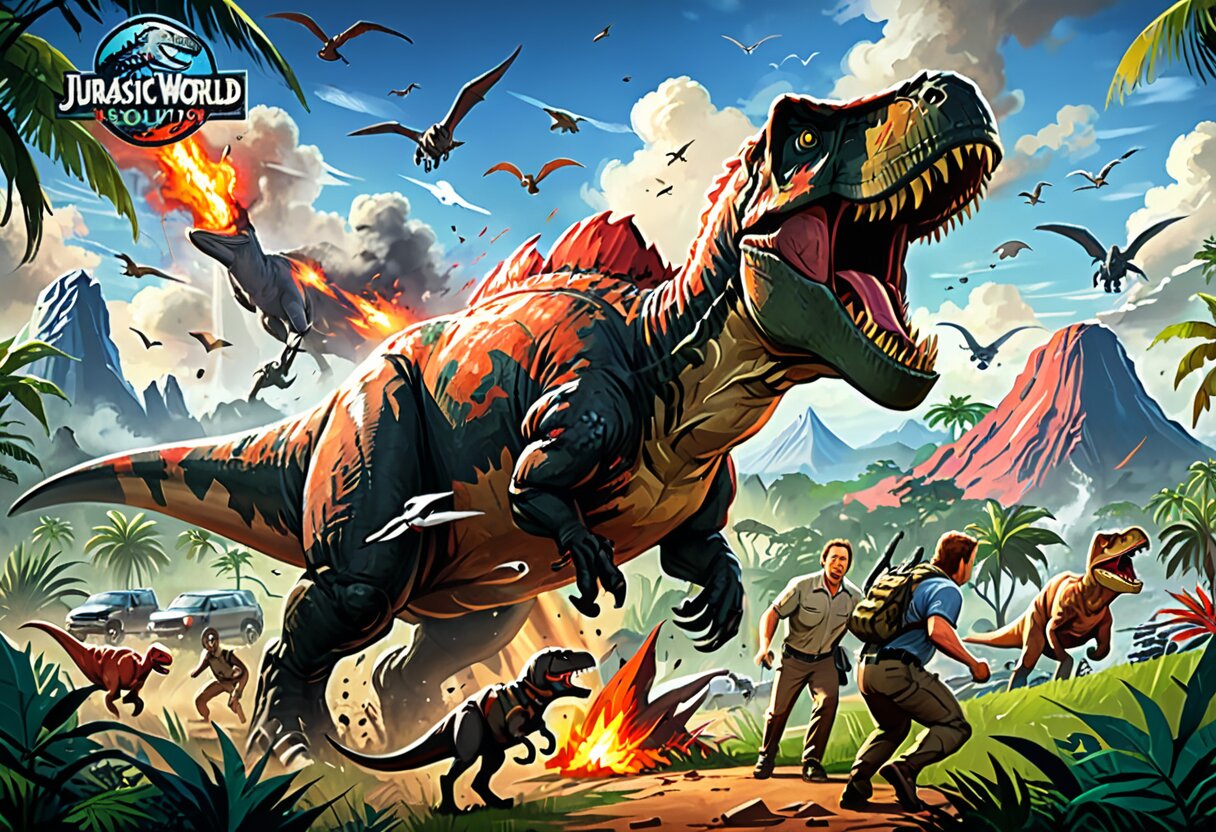 Fan-art of Jurassic World Evolution 2