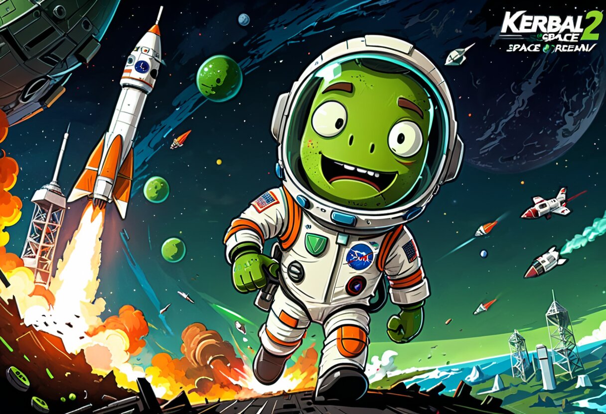 Fan-art of Kerbal Space Program 2