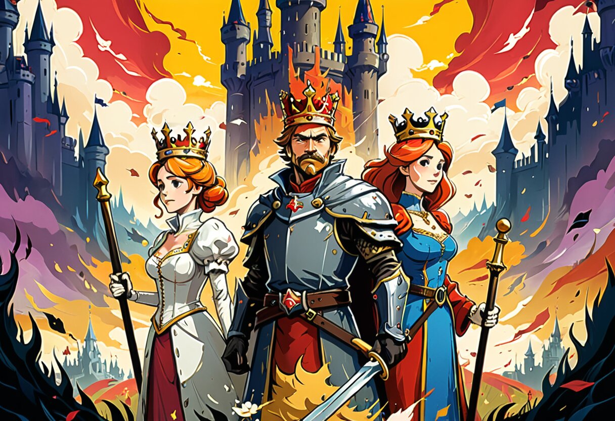 Fan-art of Kingdom Two Crowns