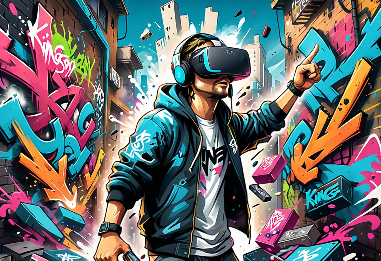 Fan-art of Kingspray Graffiti VR