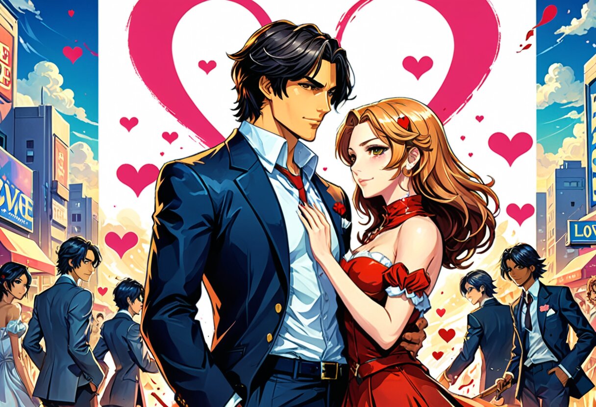 Fan-art of Love Esquire - RPG/Dating Sim/Visual Novel