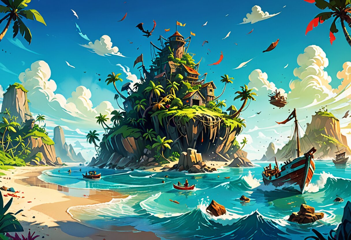 Fan-art of Mad Island