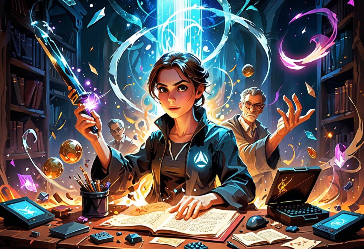 Fan-art of Magic Research 2