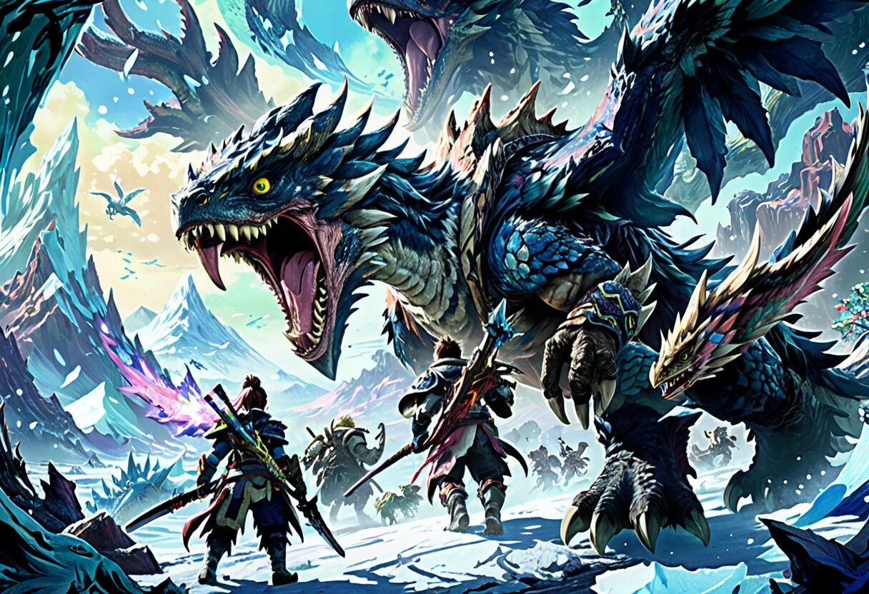 Fan-art of Monster Hunter World: Iceborne