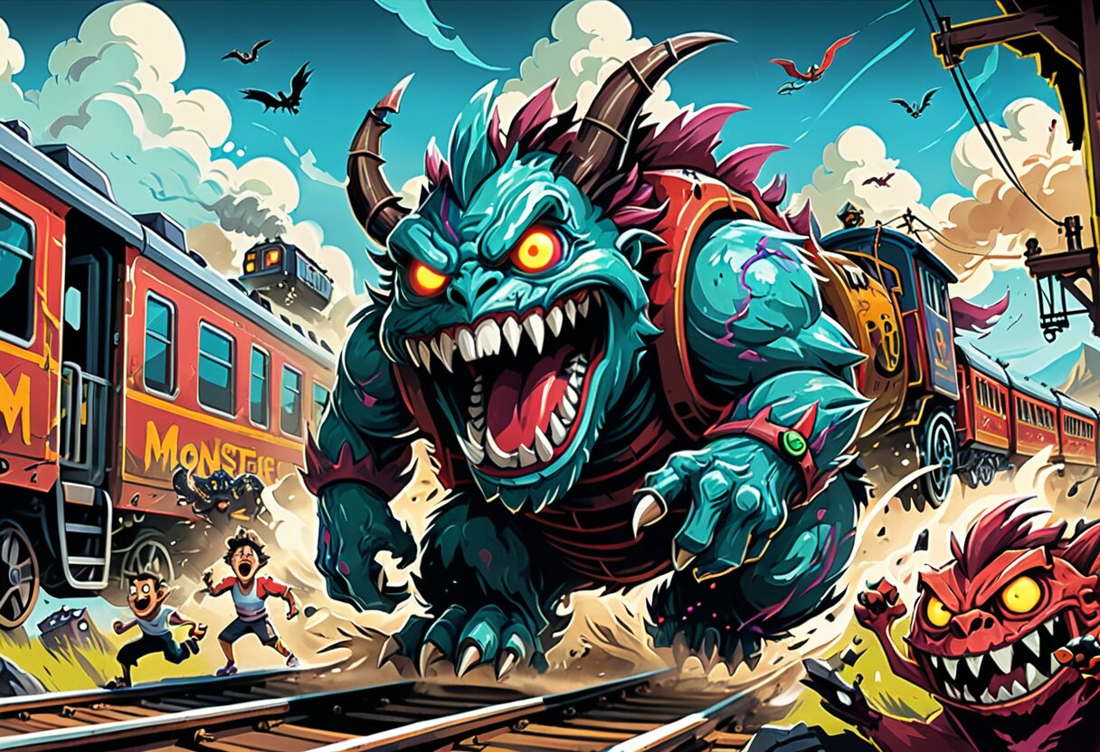 Fan-art of Monster Train