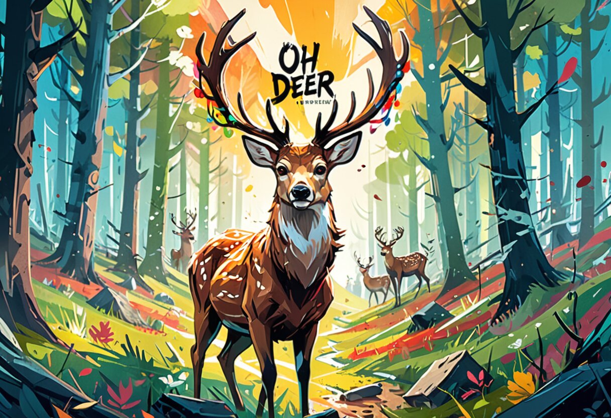 Fan-art of Oh Deer