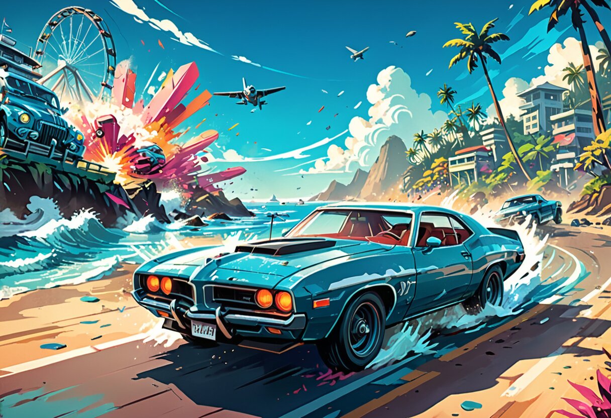 Fan-art of Pacific Drive